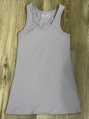 Under Armour Lilac Ribbed Racerback Tank sz S